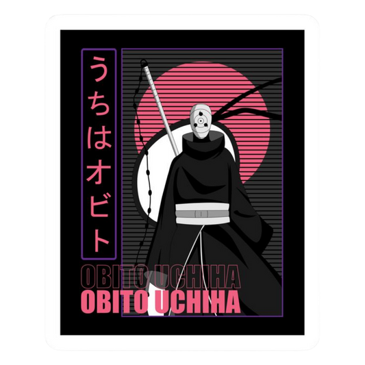 Obito Uchiha Naruto Sticker 9 | Legendary Uchiha Premium Sticker