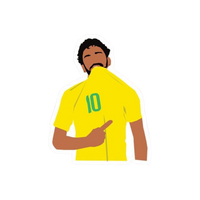 Brazil Glory | Brazil Football Sticker | Football Team