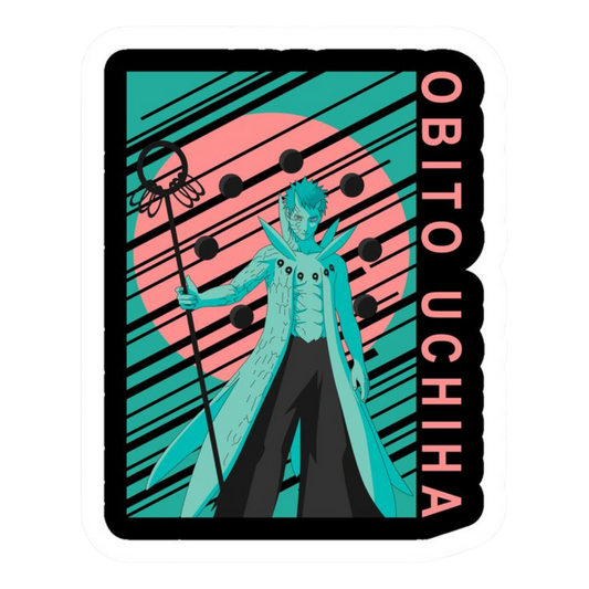Obito Uchiha Naruto Sticker 5 | Legendary Uchiha Premium Sticker