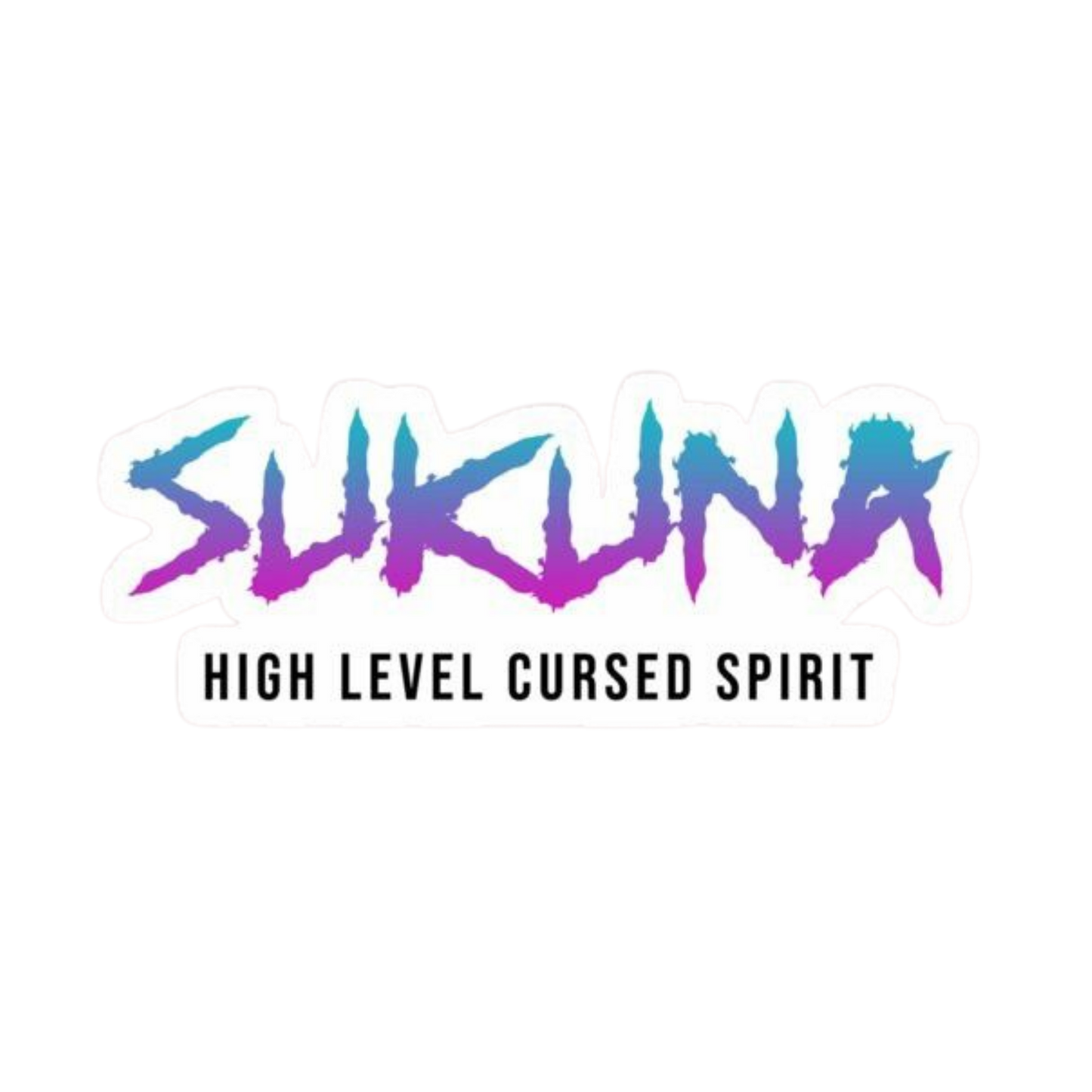 Sukuna Jujutsu Kaisen Anime Sticker #31 | StickerBD