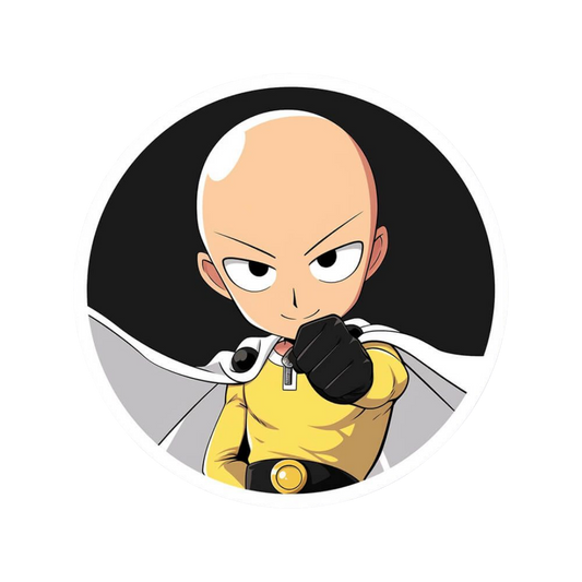 Saitama Cute One Punch Man Anime Sticker