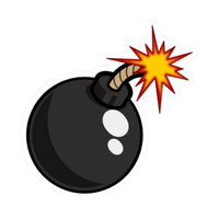 Guns & Booms 14 | Guns & Booms Premium Sticker | Action Graphics