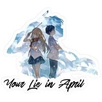 Your Lie in April Anime Sticker 9 | Aesthetic Premium Sticker