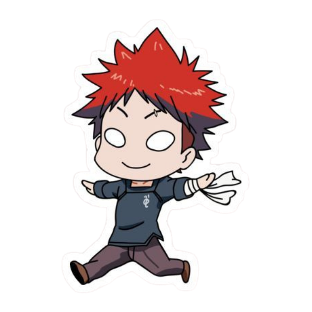 Yukihira Soma Food Wars Sticker Bundle