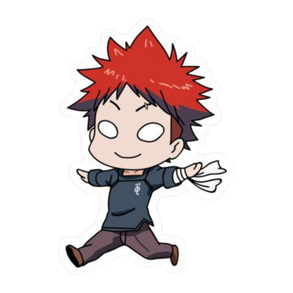 Yukihira Soma Food Wars Sticker Bundle