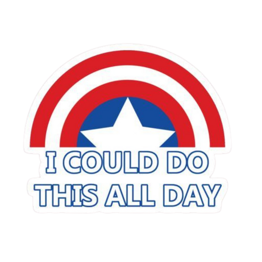Captain America Premium Sticker 19 | Marvel Movie  – StickerBD