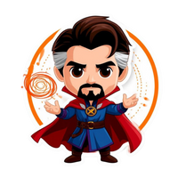 Doctor Strange 20 | Doctor Strange Premium Sticker | StickerBD