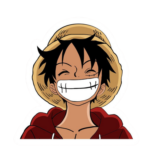 Monkey D Luffy One Piece Sticker 9 | Straw Hat Pirate Premium Sticker