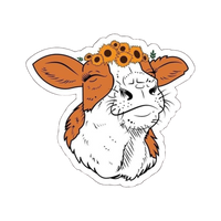 Cow 9 | Cow Premium Sticker | Animal Stickers