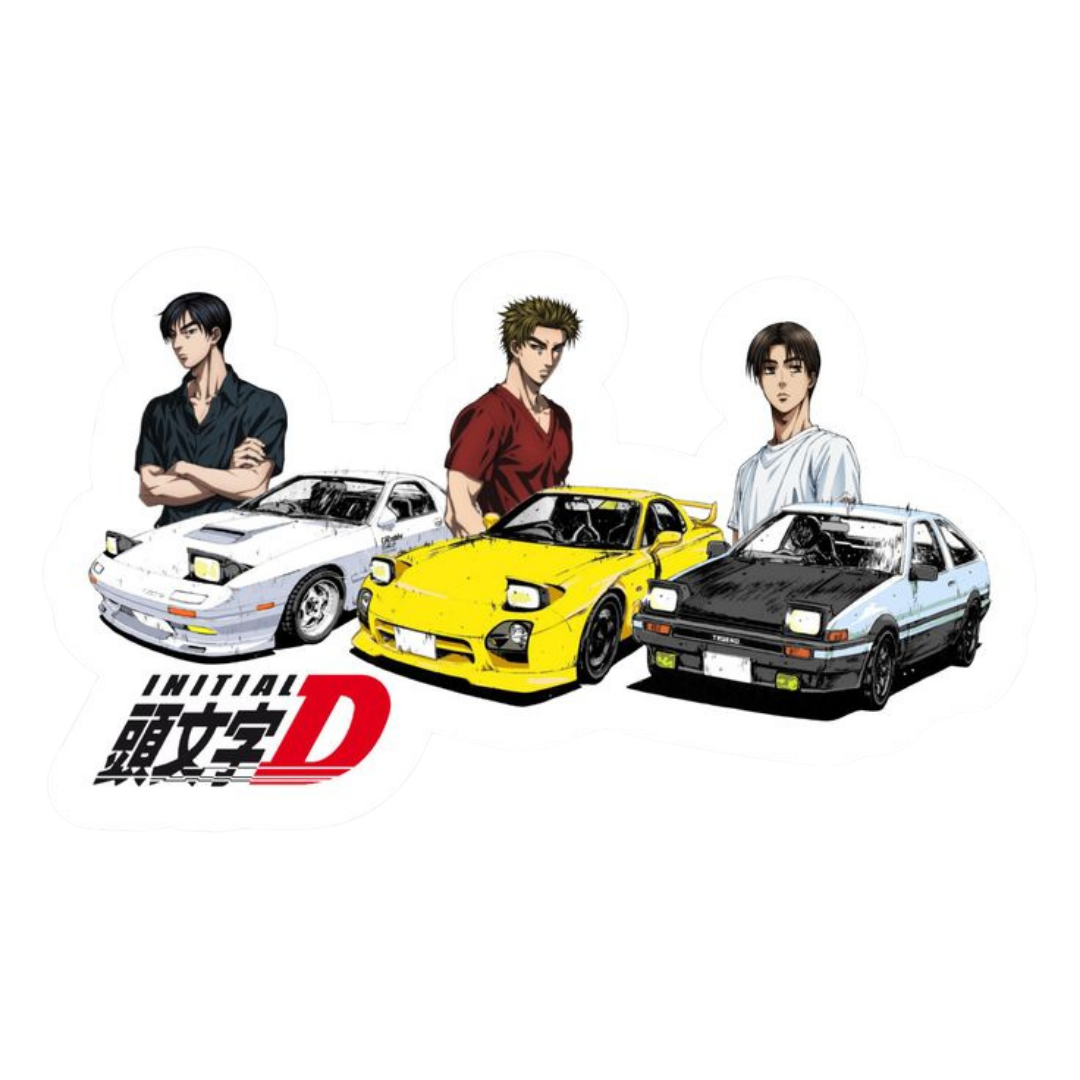 Initial D Sticker Bundle