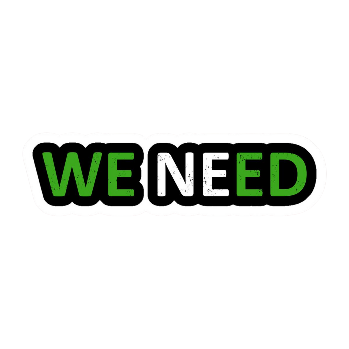 We Need Hemp Sticker | StickerBD