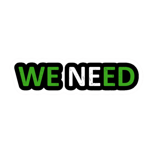 We Need Hemp Sticker | StickerBD