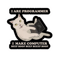 Programmer Sticker #9 | Coding & Developer Laptop Sticker | StickerBD