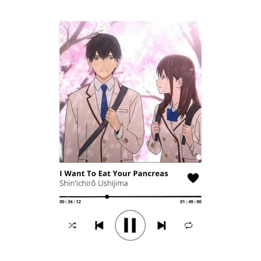 I Want to Eat Your Pancreas Sticker 9 | Romantic Anime Aesthetic sticker