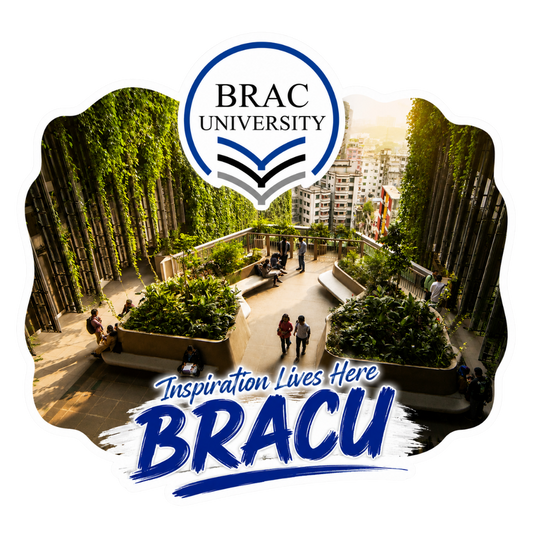 BRACU Life | BRAC University Stickers | Sticker BD