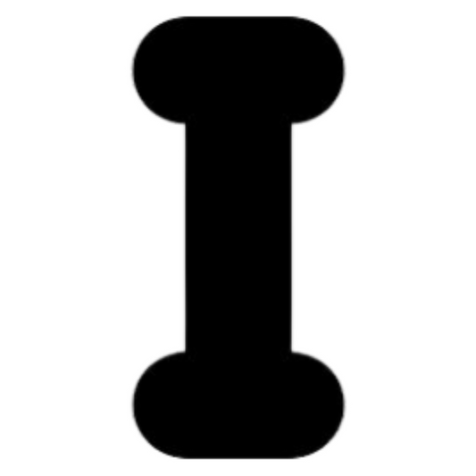 Letter I English Alphabet Sticker | Educational A-Z Sticker | StickerBD