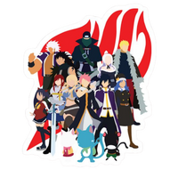 Fairy Tail Anime Sticker 9 | Anime Die Cut Premium Sticker