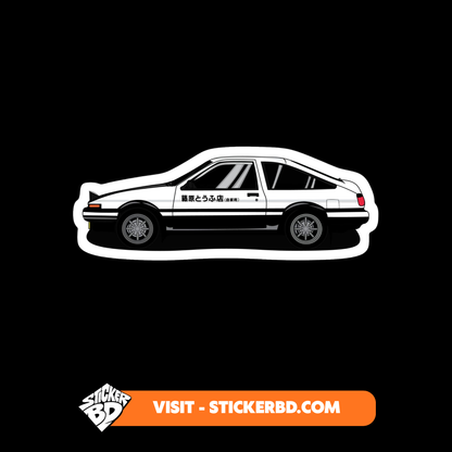 Mid Night JDM Car Sticker Bundle