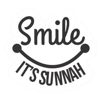 Smile It's Sunnah | Quran, Dua & Calligraphy Designs | StickerBD