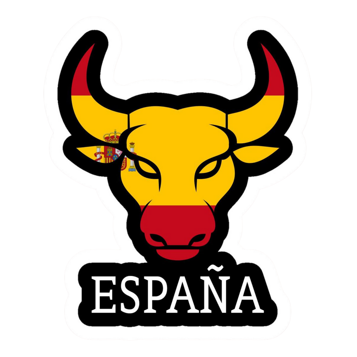 FC Spain 9 | Spain Football Sticker | Football Team