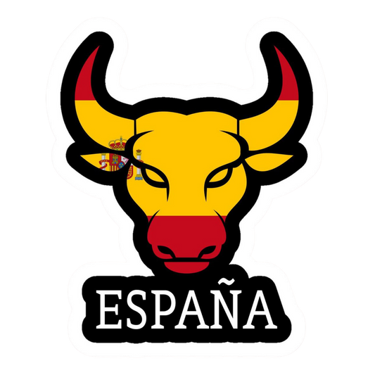 FC Spain 9 | Spain Football Sticker | Football Team