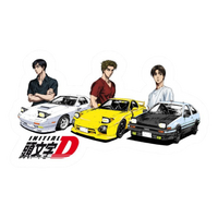Initial D 8 | Anime Sticker