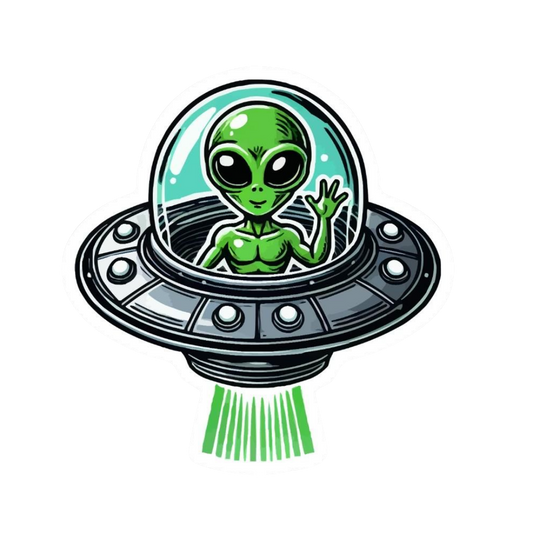 Alien 2 | Space Mystery Premium Sticker | UFO & Aliens