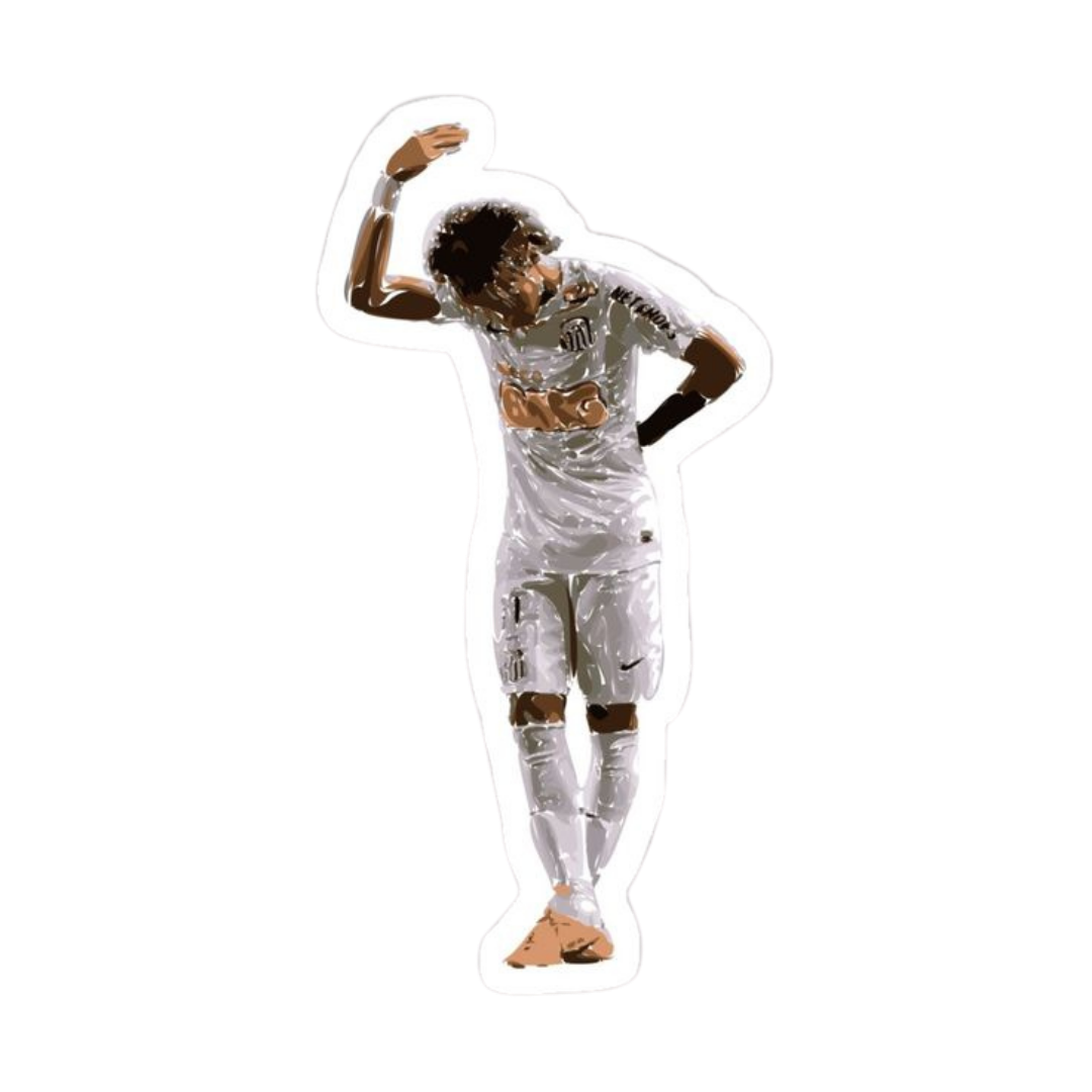 Neymar Jr 9 | Football Player Premium Sticker