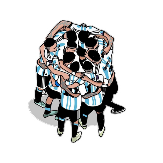 FC Argentina 19 | Argentina Football Sticker | Football Team