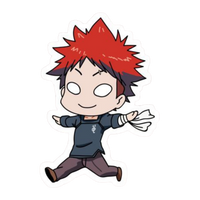 Yukihira Soma 9 | Food Wars | Anime Sticker