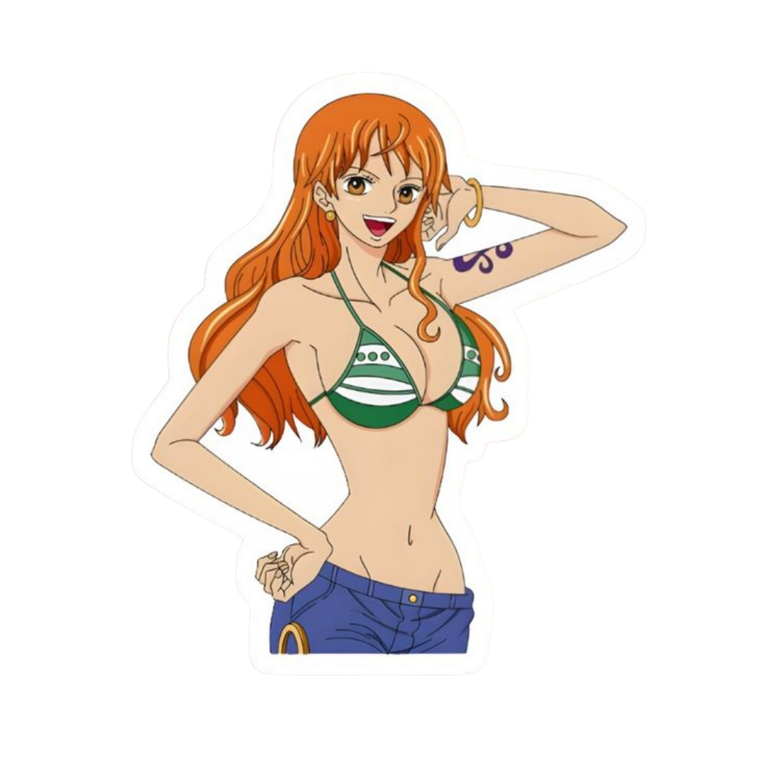 Nami One Piece Sticker 4 | Anime Navigator Premium Sticker