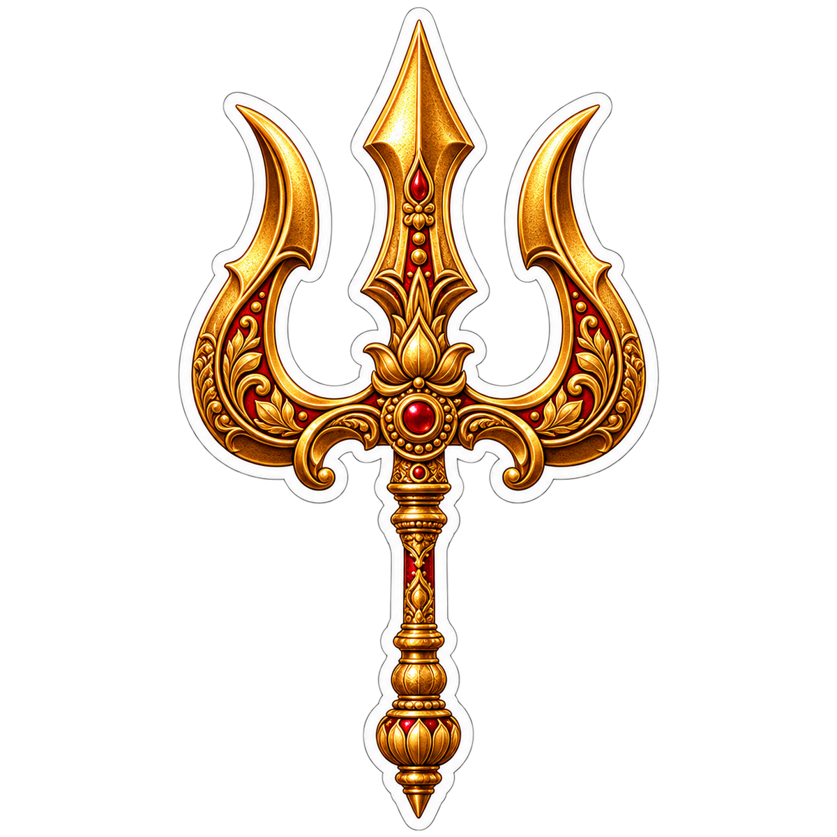 Trishul | Om, Gods, Mantras & Spritual Symbols | StickerBD