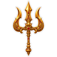 Trishul | Om, Gods, Mantras & Spritual Symbols | StickerBD