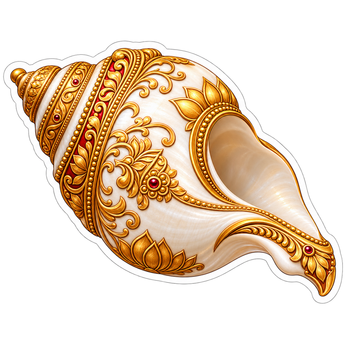 Shankha | Om, Gods, Mantras & Spritual Symbols | StickerBD