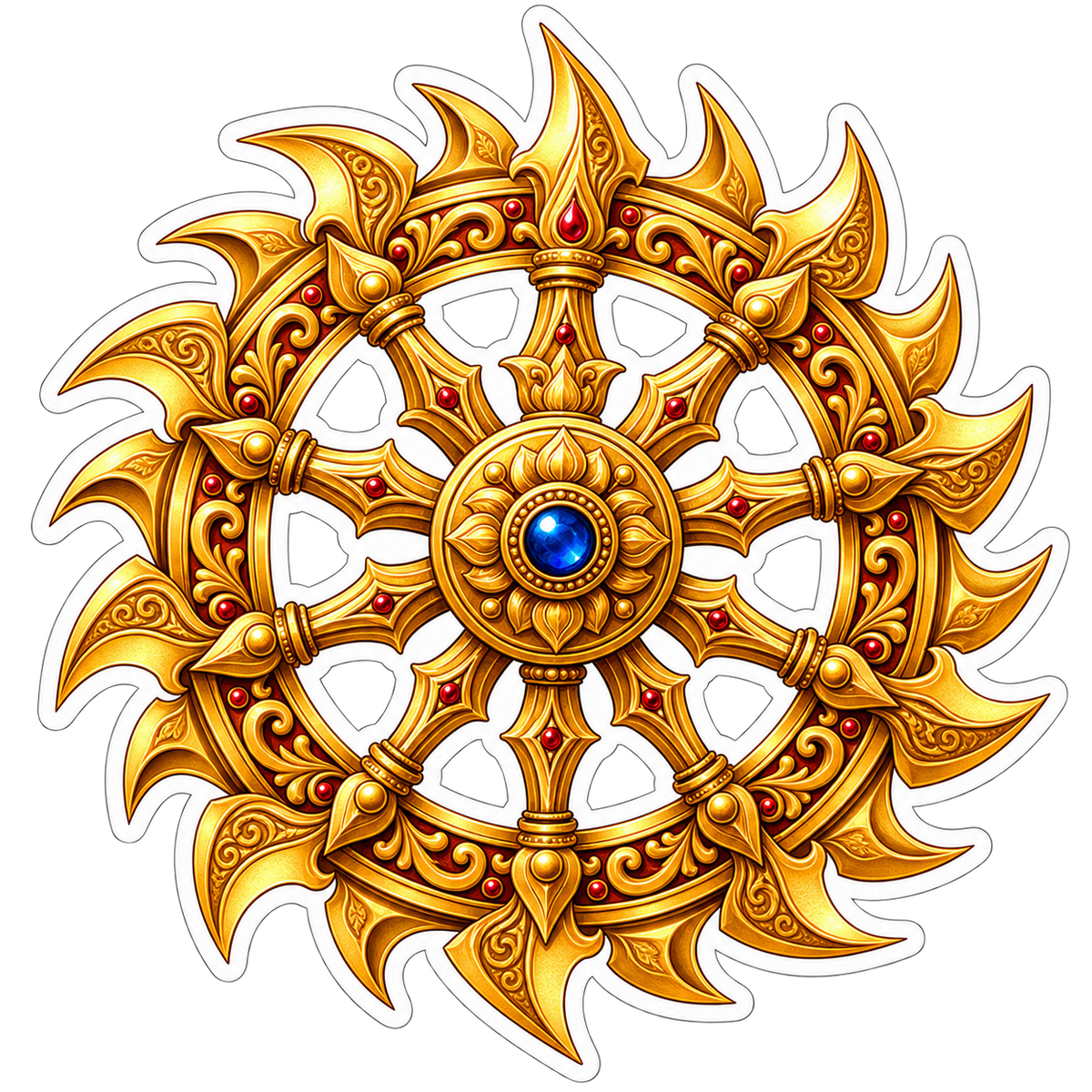 Chakra | Om, Gods, Mantras & Spritual Symbols | StickerBD
