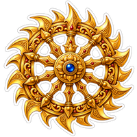 Chakra | Om, Gods, Mantras & Spritual Symbols | StickerBD
