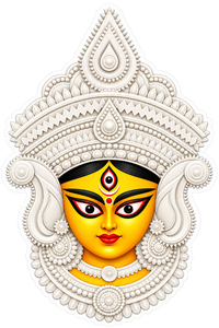 Durga Ma 13 | Om, Gods, Mantras & Spritual Symbols | StickerBD