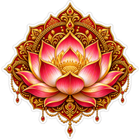 Padma | Om, Gods, Mantras & Spritual Symbols | StickerBD