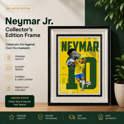 Neymar Jr. Collector's Edition Frame | No. 02