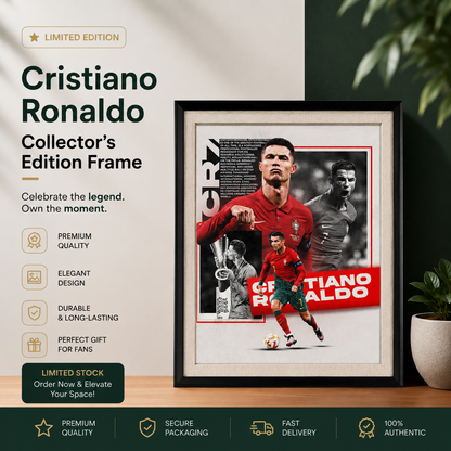 Cristiano Ronaldo Collector's Edition Frame | No. 03