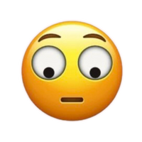 Curious Emoji | Cute Funny Smiley Die-Cut Sticker | StickerBD