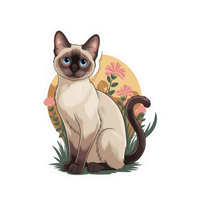 Cat 14 | Cat Premium Sticker | Cute Vibes 😺