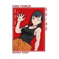 Fire Force Sticker 11 | Action Anime Premium Sticker