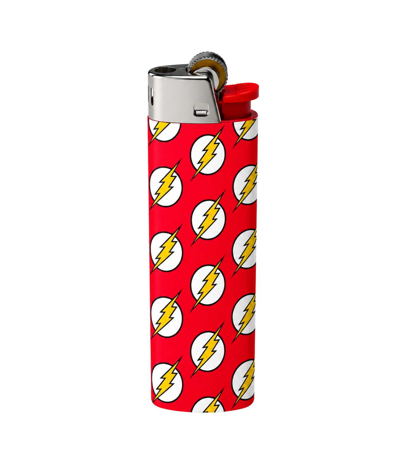 Flash Logo Lighter | Superhero Pocket Lighter | StickerBD