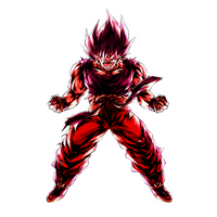 Son Goku Angry Dragon Ball Z Anime stickers