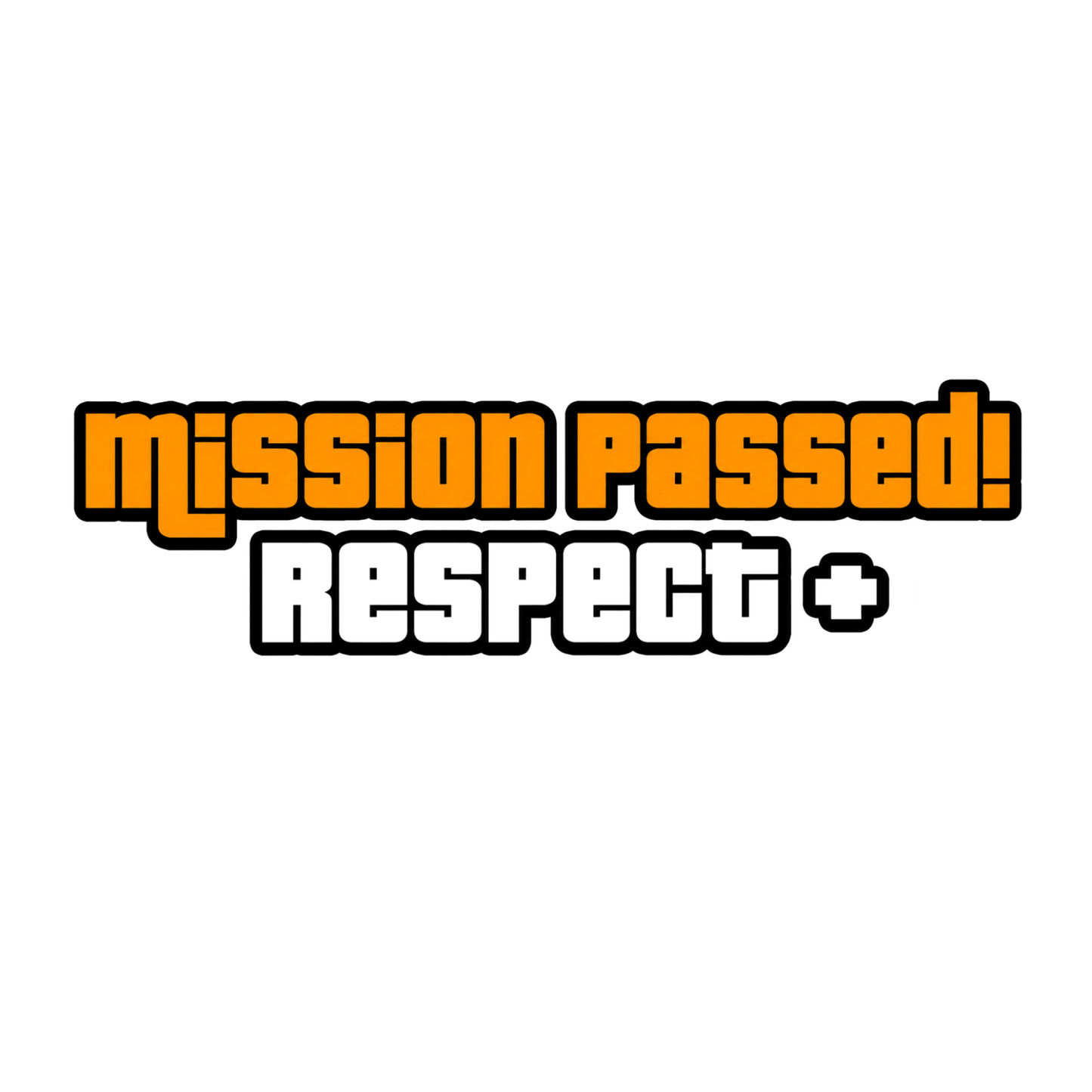 Mission Passed Gamer Sticker