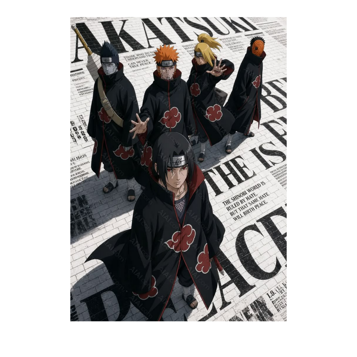 Naruto Collector's Edition Framed Poster #30 | StickerBD