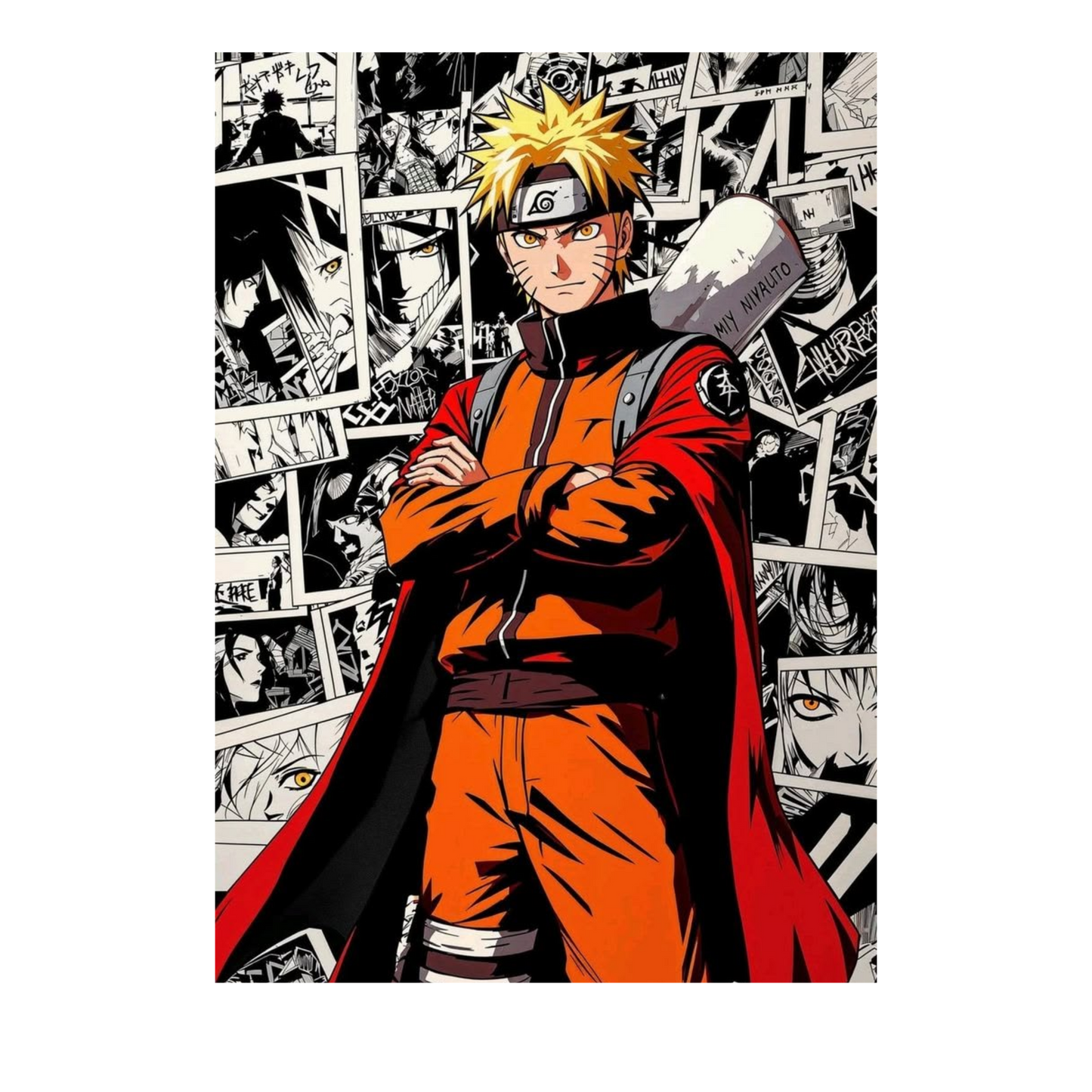 Naruto Collector's Edition Framed Poster #15 | StickerBD
