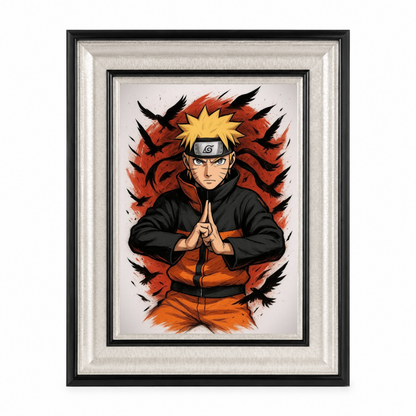 Naruto Uzumaki Collector's Edition Framed Poster | Naruto | StickerBD