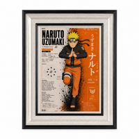 Naruto Uzumaki Collector's Edition Framed Poster | Naruto | StickerBD